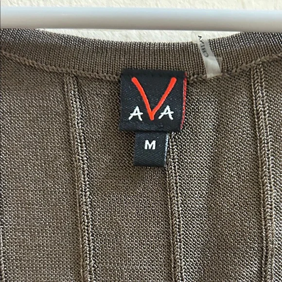 AVA Brown Sleeveless Tank Top* - Picture 2 of 7